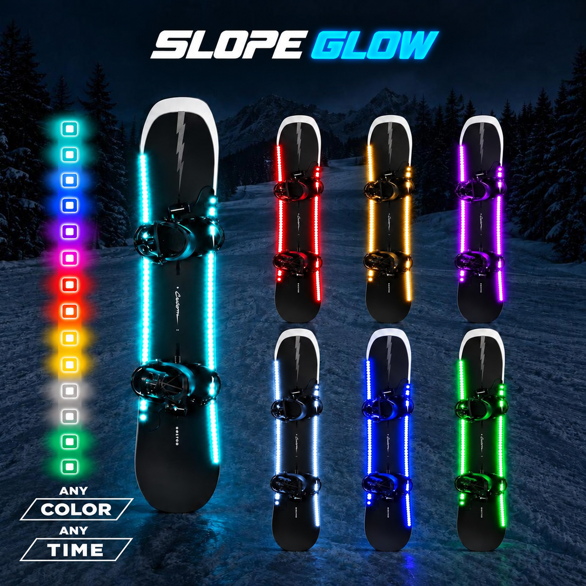 LED SNOWBOARD SYSTEM