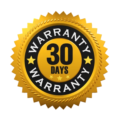 30-Day Warranty